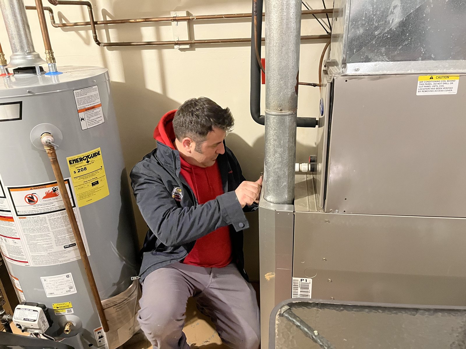 Mehmet Sahin, owner, Advance HVAC Services